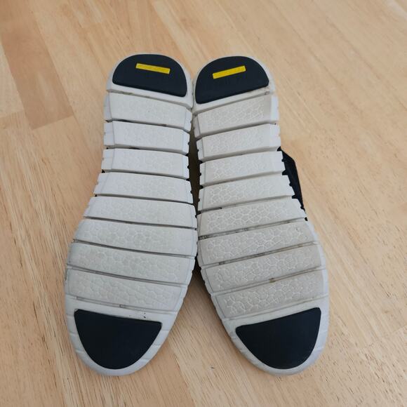 Cole Haan Suede ZeroGrand Wingtip Oxford Sneakers Black 8.5B - Picture 8 of 9